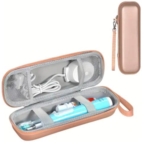 Custodia Da Viaggio Per Spazzolino Elettrico In Nylon Beige - Foto 1