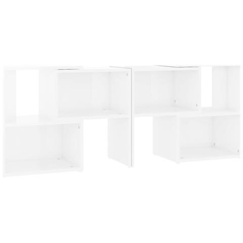 Lusso Casadino -  Mobile Tv Bianco 104x30x52 Cm Inlegno Multistrato - Foto 1