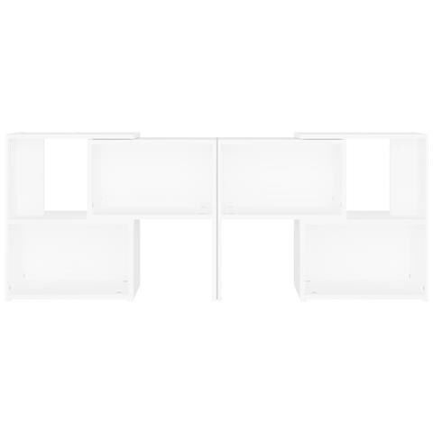 Lusso Casadino -  Mobile Tv Bianco 104x30x52 Cm Inlegno Multistrato - Foto 2