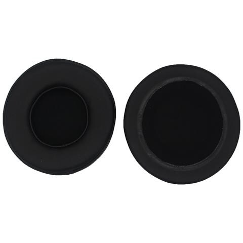 Cuscinetti Auricolari Di Ricambio Per Cuffie - Cuscinetti Auricolari Rotondi Da 75 Mm, Pelle Proteica E Memory Foam, Comfort Migliorato (confezione Da 2) - Foto 1