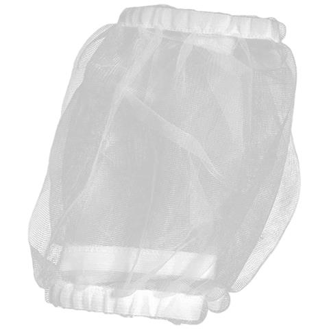 Coprigabbia Per Uccelli - Elastico S - Altezza 17 Cm Circonferenza 80-110 Cm - Bianco Xl - Foto 1