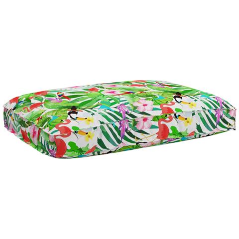 Cuscino per seduta pallet Floral Multicolore 120 x 80 x 12 cm - Foto 1