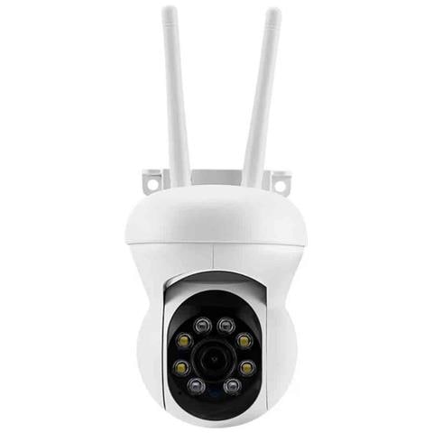 Telecamera Di Sicurezza Wireless Hd Da 200w Con Pan & Tilt, Visione Notturna A Colori - Foto 1