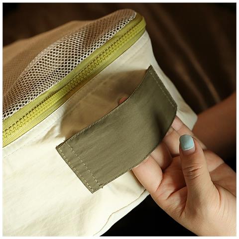 Organizzatore Da Viaggio Grande Capacità - Borsa Portaoggetti Multiuso In Nylon Green - Foto 7