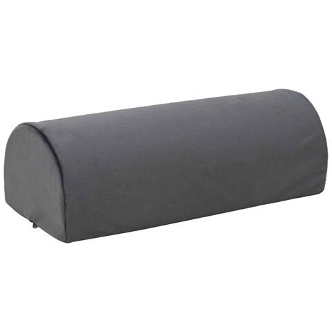 Cuscino per poggiapiedi Grigio 42 x 18 x 13 cm Schiuma PU - Foto 1