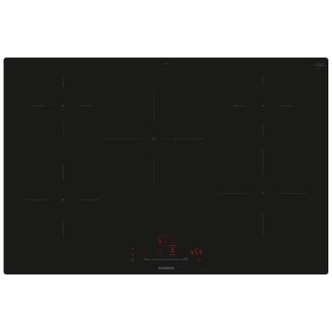 iQ100 EH801HVB1E piano cottura Nero Da incasso 80 cm Piano cottura a induzione 5 Fornello (i) - Foto 1