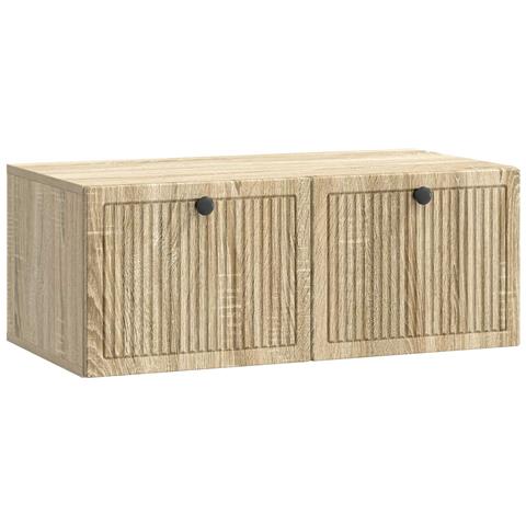 Mobile Porta TV da Muro Rovere Sonoma 78,5 x 41 x 30 cm - Foto 1