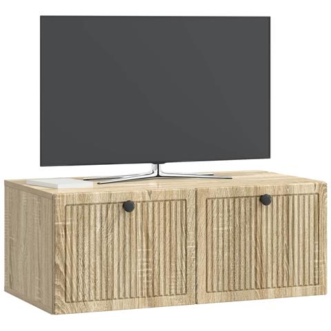 Mobile Porta TV da Muro Rovere Sonoma 78,5 x 41 x 30 cm - Foto 2