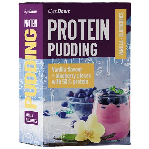Budino proteico con whey e collagene 500 g Vaniglia - Mirtilli - Foto 1