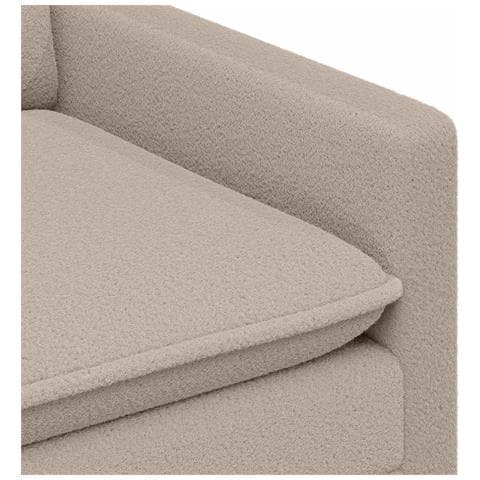 Set di divani 2 pz Grigio Chiaro Tessuto - Foto 2