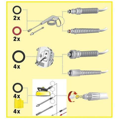 Set O-Ring Attaco Accessori Idro - Foto 2