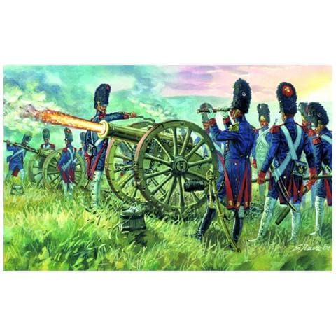 It6135 French Imperial Guard Artill. kit 1:72 Modellino - Foto 1