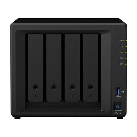 NAS DiskStation DS418 4 Slot 2.5" / 3.5" Sata III / 2x Gigabit Ethernet / 2x USB 3.0 Ram 2 GB - Foto 8