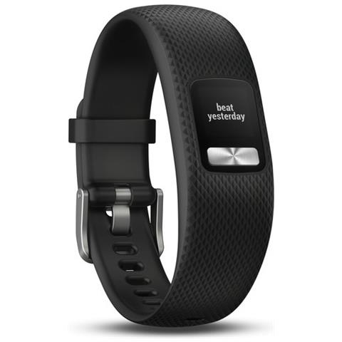 Activity Tracker Vivofit 4 Impermeabile 5ATM Bluetooth Contapassi e Cronometro Taglia S / M Nero - Europa - Foto 2