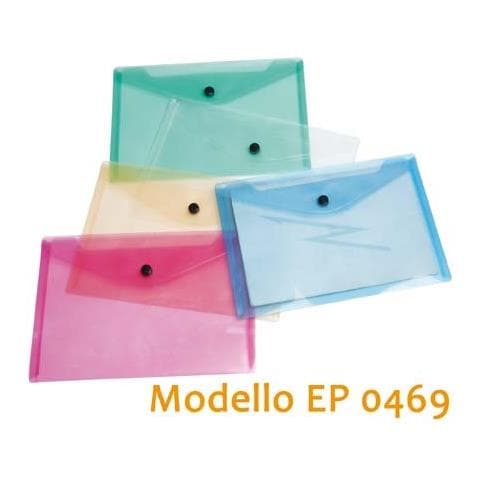 Cartellina Pvc Con Bottone 11x23 - Foto 4