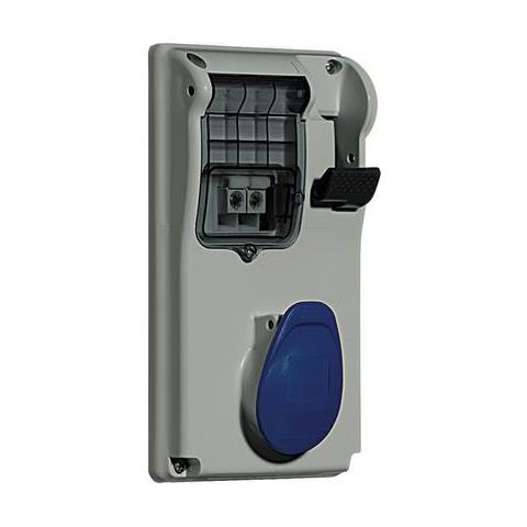 Presa Interbloccata Tempra Compatta 2p+t 2x16a+t 230v Ip44 057304 - Foto 1