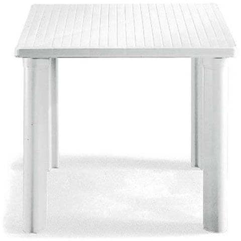 Tavolo Elle Bianco 80 X 80 Cm 1033 - Foto 1