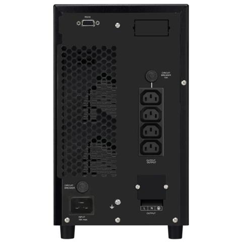 E4 Value 3000 gruppo di continuità (UPS) Doppia conversione (online) 3 kVA 2400 W 4 presa (e) AC - Foto 3