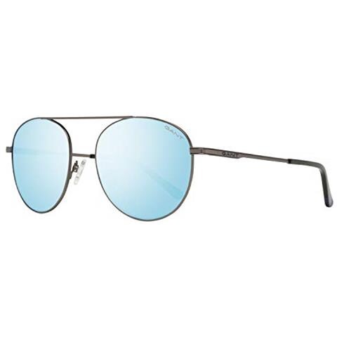 GANT - Ga7106 Occhiali Da Sole, Matte Gunmetal / blu Mirror, 54 Uomo -  ePRICE