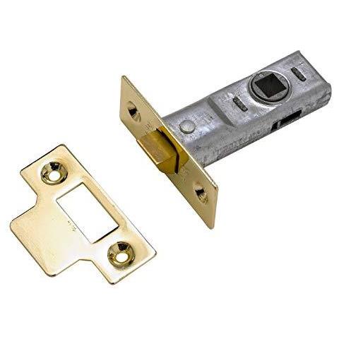 P-m888-pb-64 Tubular Mortasare Latch Visi Pack Per Porte Interne Finitura Ottone 25 Pollici 64 Millimetri - Foto 3
