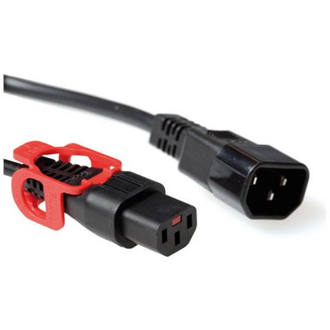 AK5154 1m Accoppiatore C13 Accoppiatore C14 Nero cavo di alimentazione - Foto 1