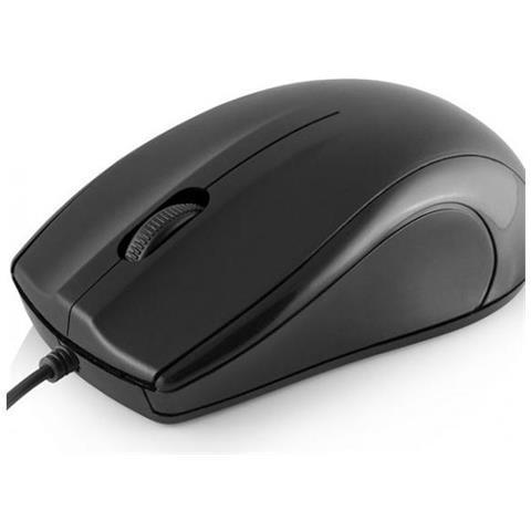 Lm-12 Mouse Usb Ottico 1000 Dpi Ambidestro Nero - Foto 2