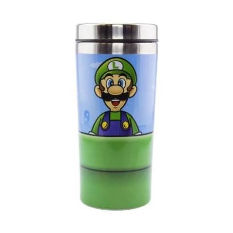 Super Mario Warp Pipe Multicolore Acciaio Inossidabile 450 Ml - Foto 1