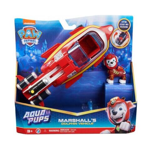 Pat 'patrouille - Marcus - Veicolo + Figurine - The Pat' Patrol Aqua Pups - Di 3 Anni - Foto 4