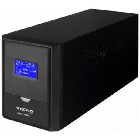 Gruppo di Continuità LCD UPS 2000VA 1200W 3 Uscite - Foto 1