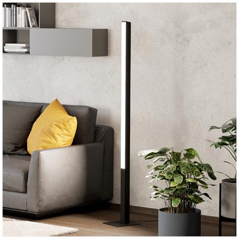 Piantana Moderna Simolaris-z Led Alluminio Nero - Foto 2