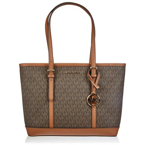 Borsa Donna Michael Kors 35s0gtvt1v-brown Marrone 35 X 25 X 13 Cm - Foto 1