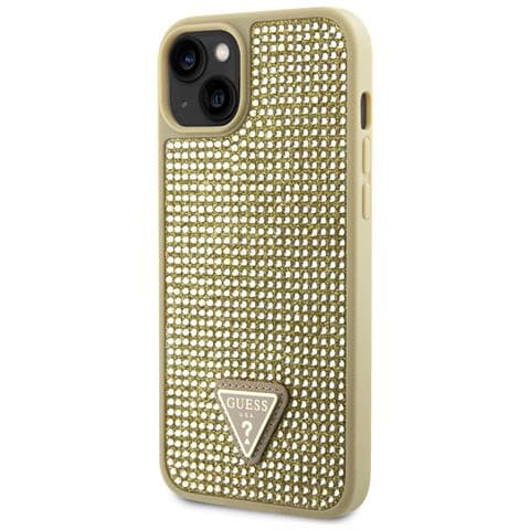 Cover Per Iphone 15 Triangle Diamond, Oro - Foto 1