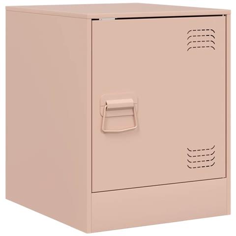 Comodini 2 pz Rosa 34,5x39x44 cm in Acciaio - Foto 10