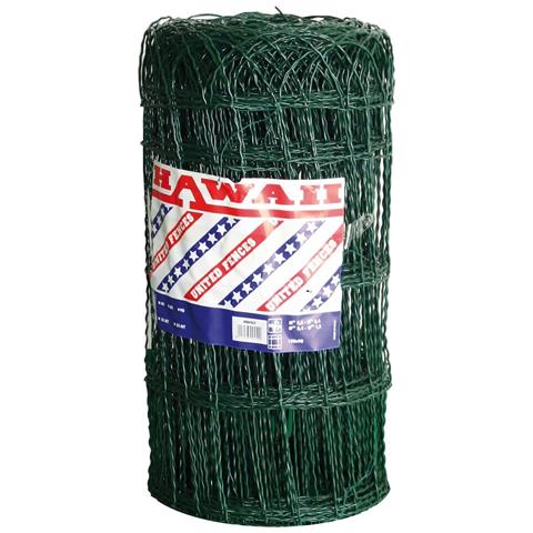 Rete Per Aiuole In Acciaio Zincato E Plastificato Con Maglia 150x90mm Rotolo 10mt. - 90cm - Foto 1