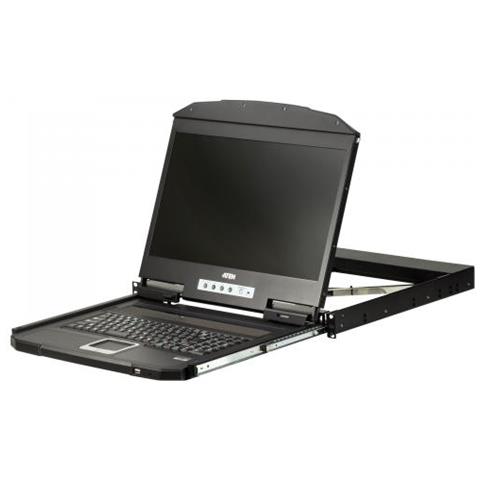Cl3700nw Console A Rack 47 Cm (18.5"") 1920 X 1080 Pixel Metallo, Plastica Nero 1u - Foto 1