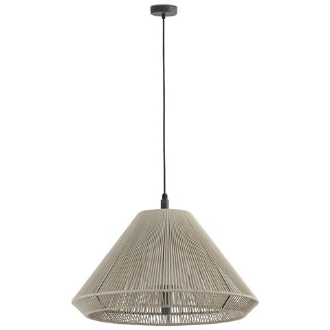Saigon Out C70 Lampada Sospensione Grigia/beige Cone Cap - Foto 1