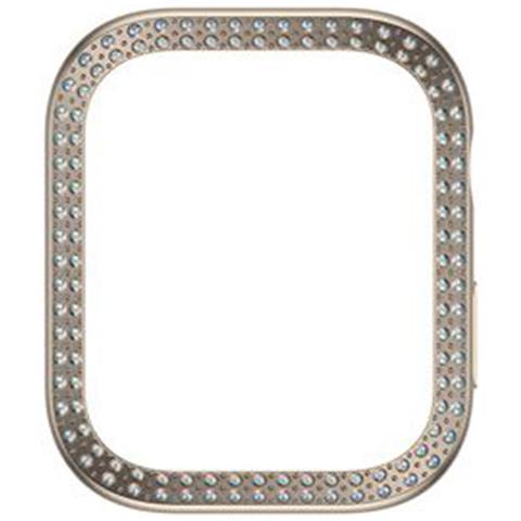 Custodia Per Apple Watch Serie 10 46 Mm Soft Bling, Oro - Foto 1