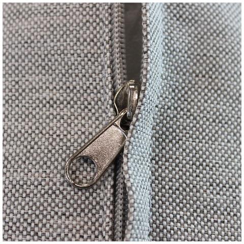 Escondido - Salotto Con Struttura In Alluminio Antracite E Corda In Pvc, Tavolino Effetto Pietra - Foto 2