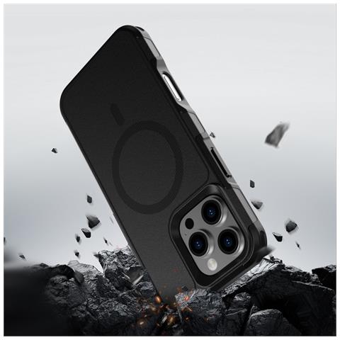 541180 custodia per cellulare 16 cm (6.3") Cover Nero - Foto 2