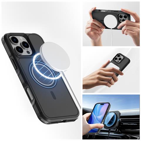 541180 custodia per cellulare 16 cm (6.3") Cover Nero - Foto 6