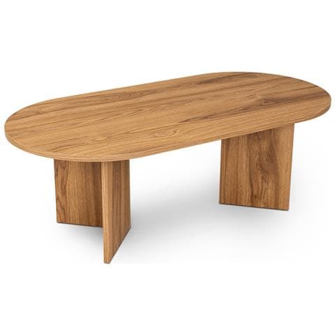 Raav Tavolino Da Caffè Design Ovale 120 Cm - Foto 8