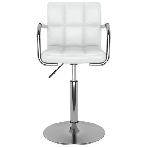 Lusso Casadino -  Sedia Da Pranzo Bianca In Similpelle - Foto 1