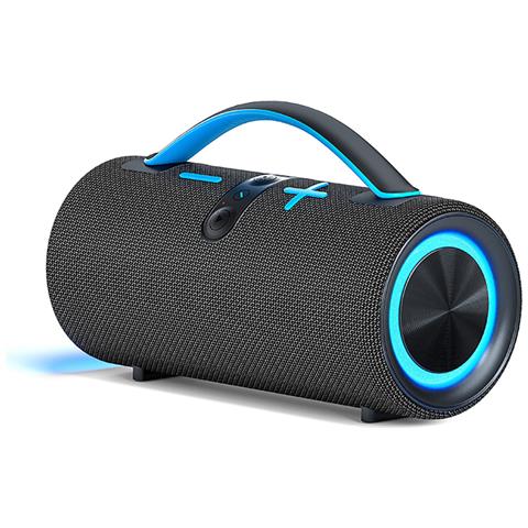 Altoparlante Bluetooth Portatile Impermeabile Con Bassi Potenziati Blue - Foto 1
