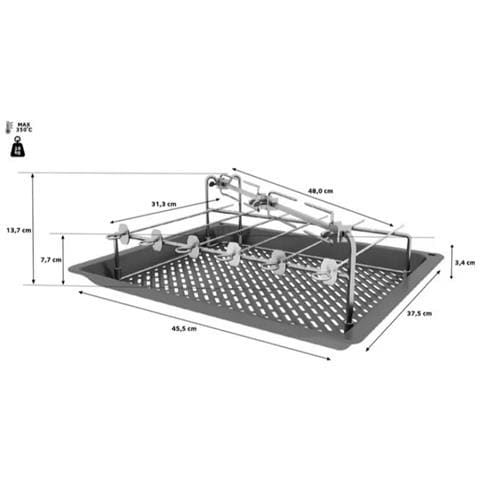 Kit Per Barbecue Con Friggitrice Ad Aria - Hz635000 - Foto 2