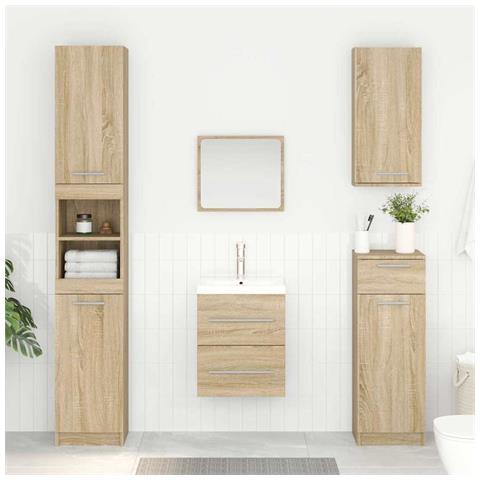 Armadio sottolavello Rovere Sonoma 38,5 x 41 x 48 cm - Foto 2