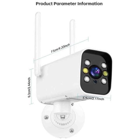 Telecamera Di Sicurezza Hd 1080p K20 Con Adattatore Di Alimentazione Ue - Sorveglianza Interna/esterna - Foto 6