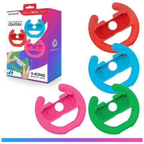 Set Di 4 Volanti Per Il Controller Nintendo Switch Joy-con, Multicolore - Foto 2
