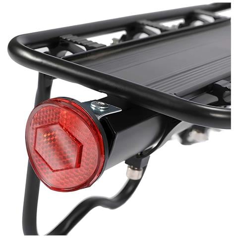Portapacchi Posteriore Per Bicicletta In Alluminio Carico Massimo 50 Kg - Foto 5