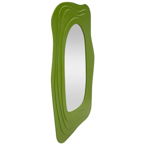 Specchio Da Parete Dafne Verde Con Sagoma Ondulata 98x172 Cm - Foto 2