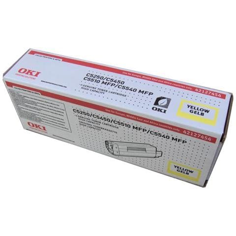 42127454 Toner Originale Giallo per C5250/5510MFP / 5540MFP Capacità 5000 Pagine - Foto 2